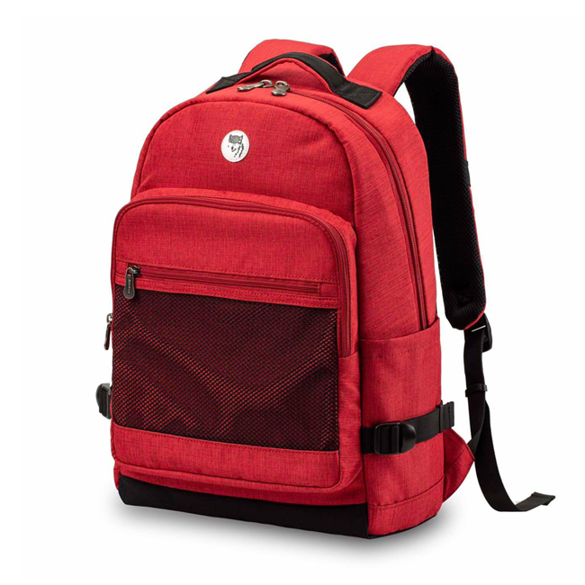 Balo Mikkor The Eli Backpack - Red, kiểu dáng thiết kế đẹp, hiện đại, màu đỏ cá tính