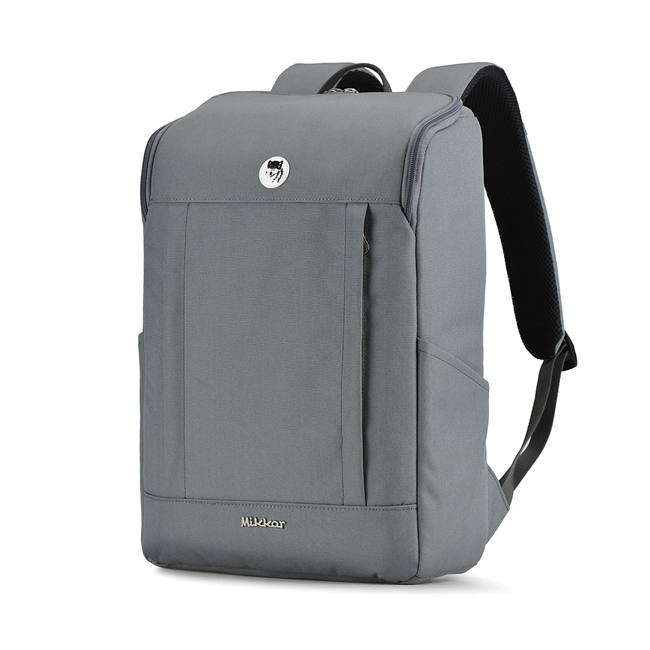 Balo Mikkor The Kalino Backpack - Grey, kiểu dáng thời trang, đơn giản, tinh tế