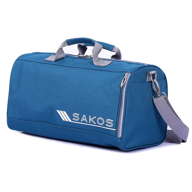 Túi du lịch Sakos Cuber (S) sử dụng chất liệu vải Polyester siêu bền - siêu nhẹ - trượt nước tốt