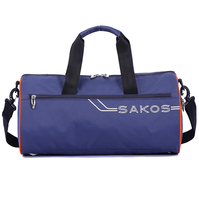 Túi xách Sakos Cylinder (M) - Navy, chính hãng Sakos, thương hiệu Mỹ