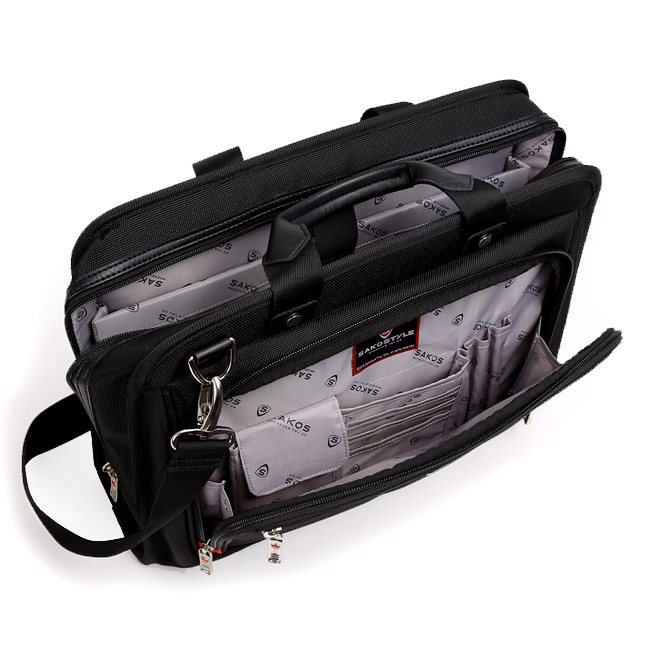 Túi xách Sakos Neo Apollo có các ngăn được bố trí khoa học, dễ dàng sắp xếp đồ