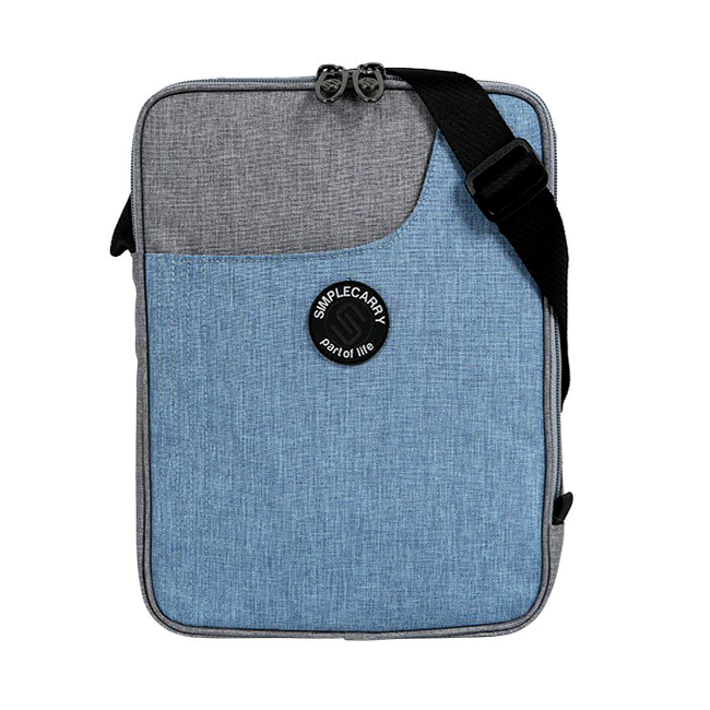 Túi đeo chéo Simplecarry LC Ipad - Blue/Grey chất liệu cao cấp, màu sắc sáng đẹp