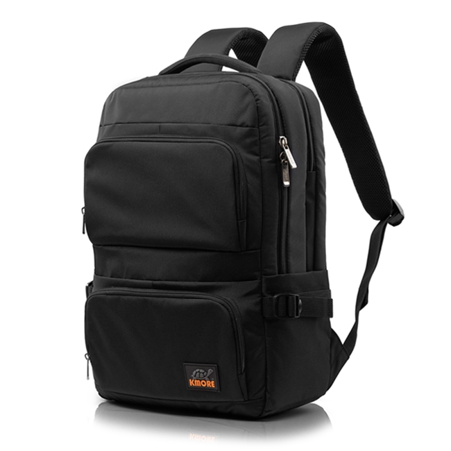 Balo Kmore The Wesley Backpack - Black. Phong cách năng động, hiện đại