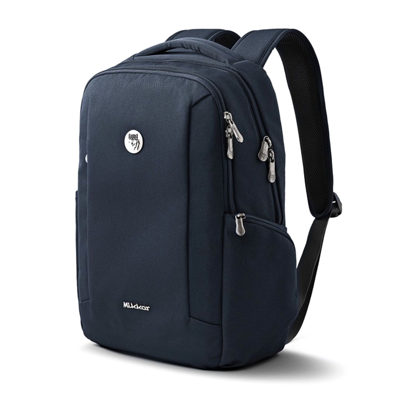 Balo Mikkor The Levi Backpack 15.6 inch - Navy, balo cao cấp chính hãng