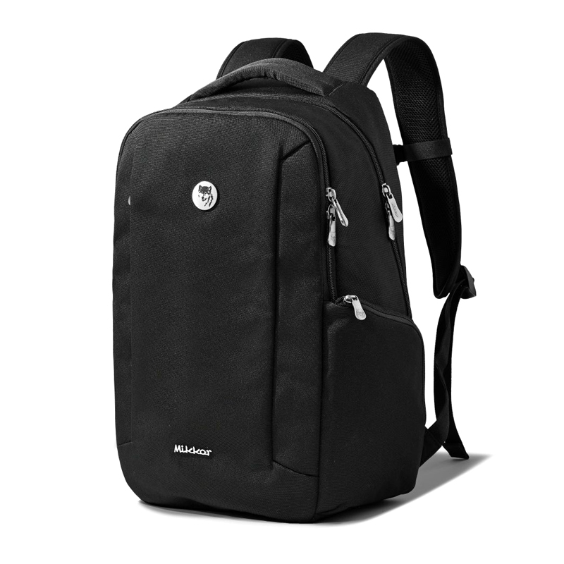 Balo Mikkor The Levi Backpack 17 inch - Black, hàng chính hãng thương hiệu Việt