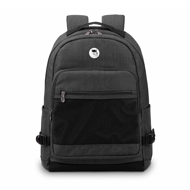 Balo Mikkor The Eli Backpack - Graphite, kiểu dáng thiết kế đẹp, hiện đại, màu xám đen lịch lãm