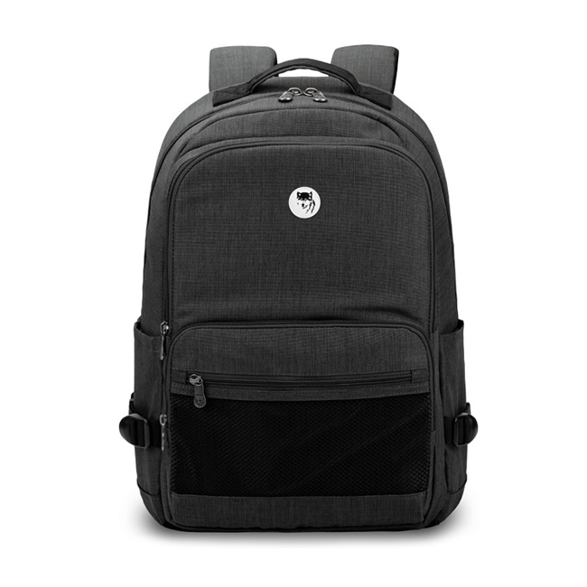 Balo Mikkor The Louie Backpack - Graphite, kiểu dáng đẹp, gọn gàng, màu xám đen cực đẹp