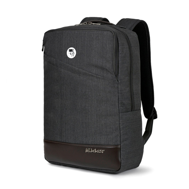 Balo laptop Mikkor The Norris Backpack - Graphite kiểu dáng lịch lãm, hiện đại