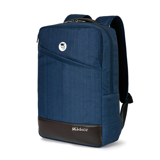 Balo laptop nam, nữ Mikkor The Norris Backpack - Navy kiểu dáng trẻ trung, hiện đại