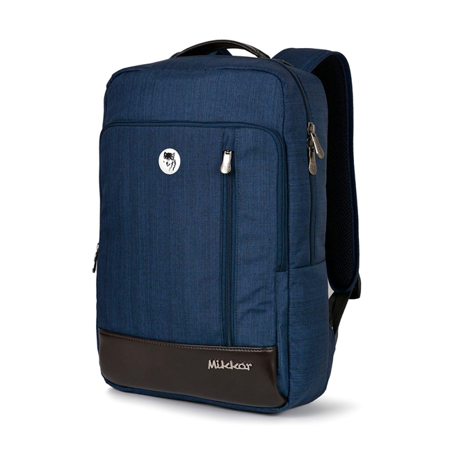 Balo Mikkor The Ralph Backpack - Navy, kiểu dáng cực đẹp, màu xanh sang trọng