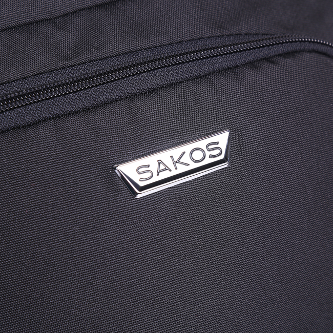 Balo Sakos Creative chất liệu vải Polyester cao cấp, bền bỉ, bề mặt mềm mịn chống nước tốt