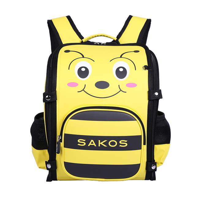 Balo chống gù Sakos Lightly - Vàng (Ong Vàng), hàng chính hãng Sakos, thương hiệu Mỹ