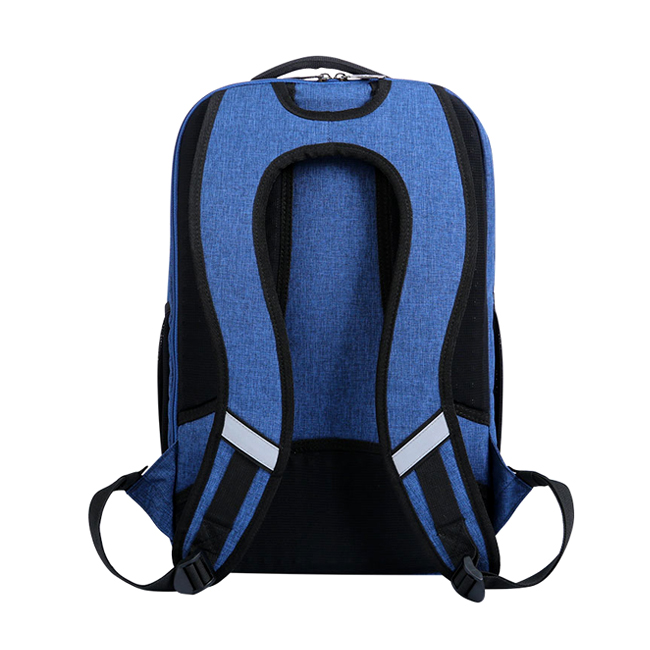 Quai đeo và đệm lưng cực êm ái của Balo Simplecarry K2 màu xanh navy