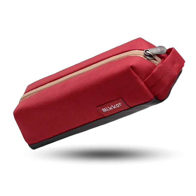 Túi đựng bút Mikkor Penbox 21 có khóa kéo cao cấp, cực kỳ bền bỉ, êm ái