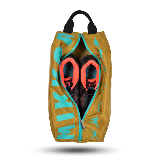 Túi đựng giày Mikkor The Adler - Mustard/Teal, thiết kế thông minh, tiện dụng