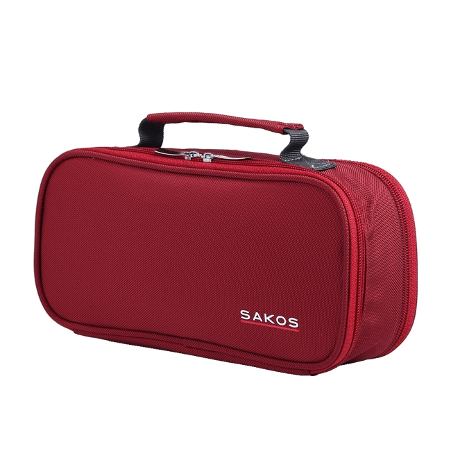 Túi Sakos Compact màu đỏ đô, chất vải cực bền bỉ, màu sắc đẹp