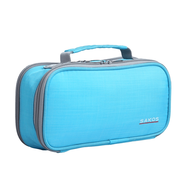 Túi Sakos Compact màu xanh ngọc, chất vải cực bền bỉ, màu sắc đẹp