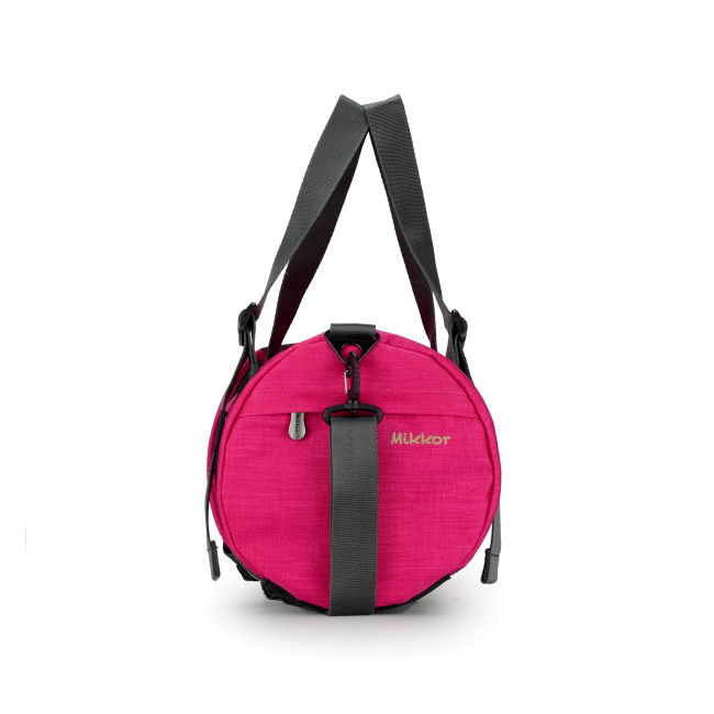 Túi thể thao Mikkor The Boris Gym (S) - Pink sử dụng chất liệu vải chính là vải Cordura N/1000D PU 2T, WR cao cấp, nhập khẩu từ Hàn Quốc