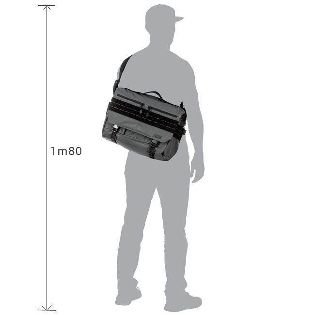 Túi xách, cặp xách đựng laptop 17.3 inch cỡ lớn R17 Messenger