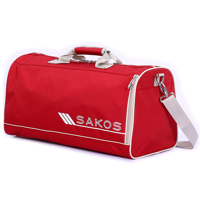 Túi du lịch Sakos Cuber (M) - Red, kiểu dáng thời trang, màu sắc tinh tế