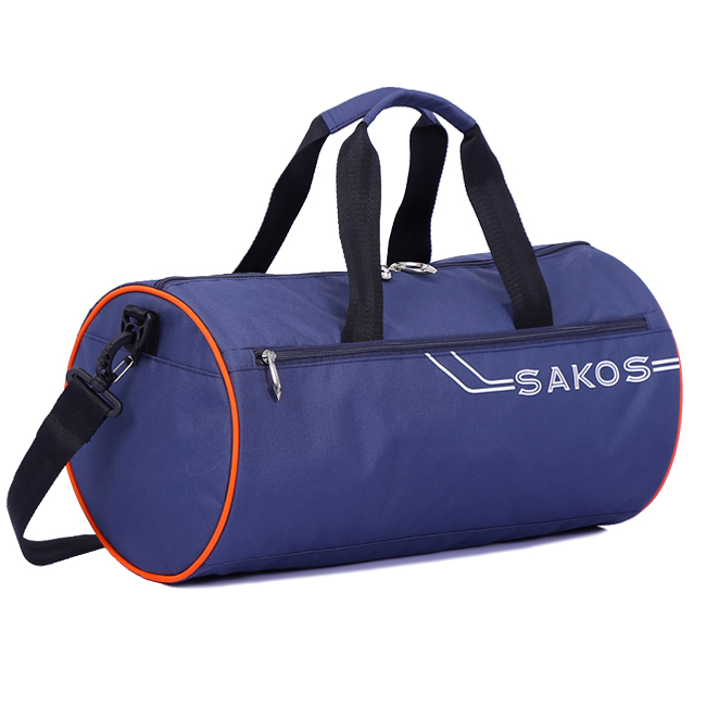 Túi trống Sakos Cylinder (M) sử dụng chất liệu vải Polyester cao cấp, siêu bền, siêu nhẹ