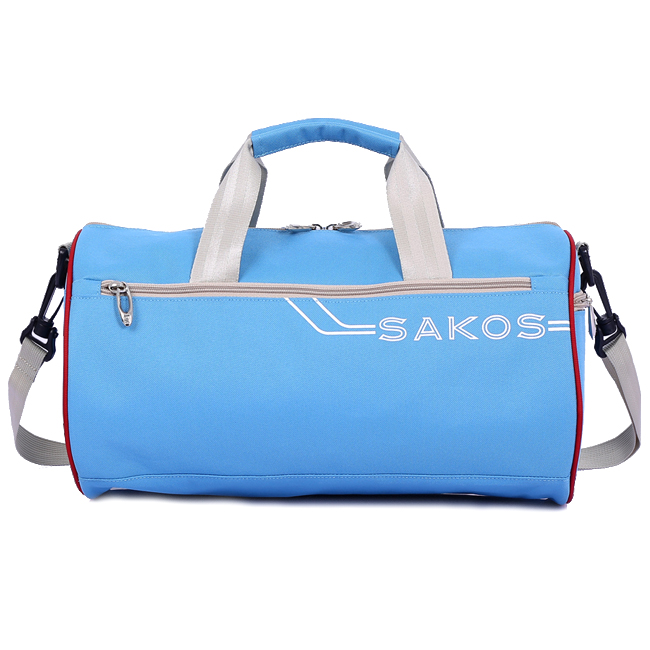 Túi thể thao - du lịch Sakos Cylinder (S) - Blue, kiểu dáng đơn giản, tinh tế