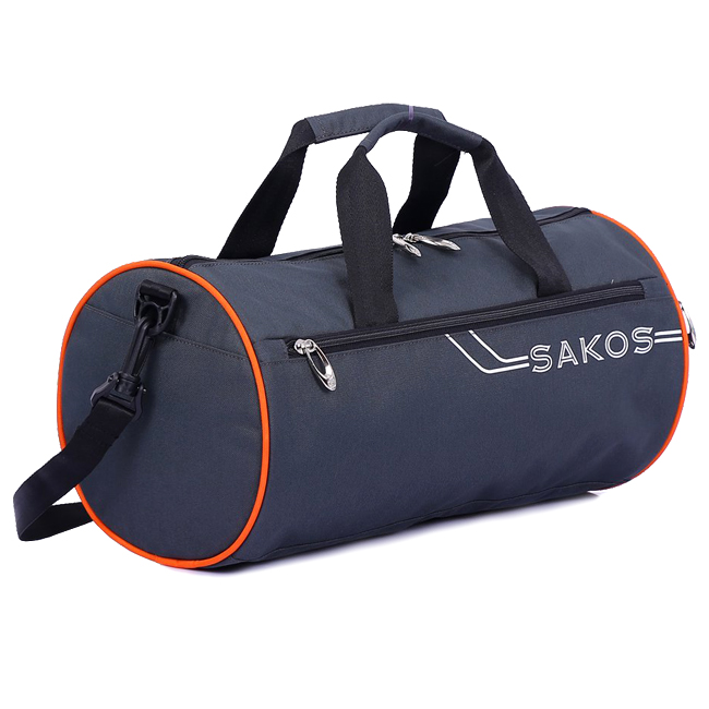 Túi trống Sakos Cylinder (S) - Charcoal, chính hãng Sakos, thương hiệu Mỹ