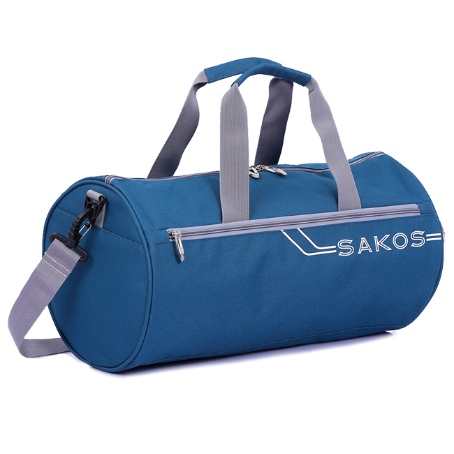 Túi trống Sakos Cylinder (S) - Teal Blue, chính hãng Sakos, thương hiệu Mỹ
