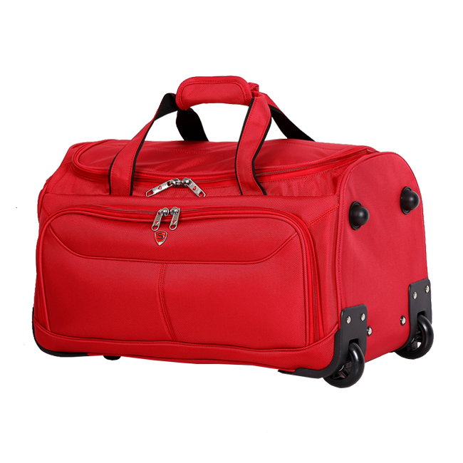 Túi du lịch cần kéo Sakos Stilo (M) - Red, chính hãng Sakos, thương hiệu Mỹ