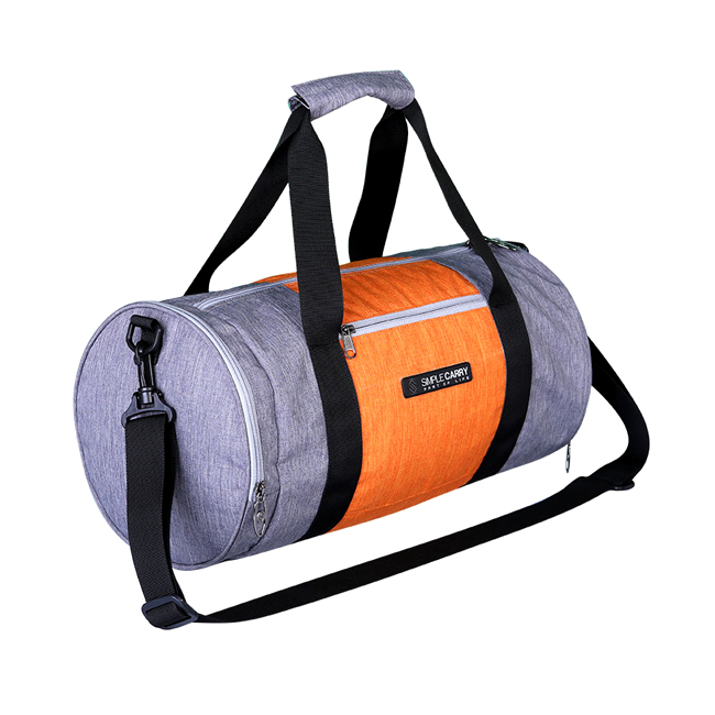 Túi thể thao Simplecarry Gymbag - Grey/Orange, kiểu dáng cực đẹp, hiện đại, năng động