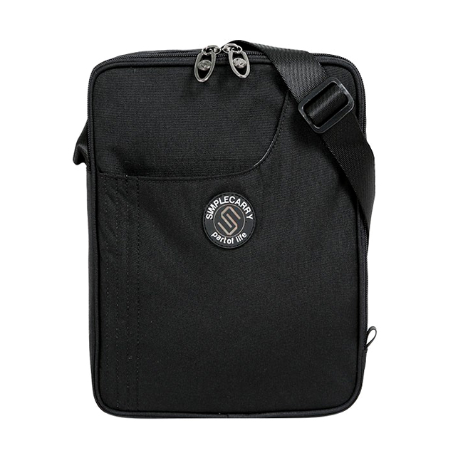 Túi đeo chéo Simplecarry LC Ipad - Black chất liệu cao cấp, màu đen lịch lãm