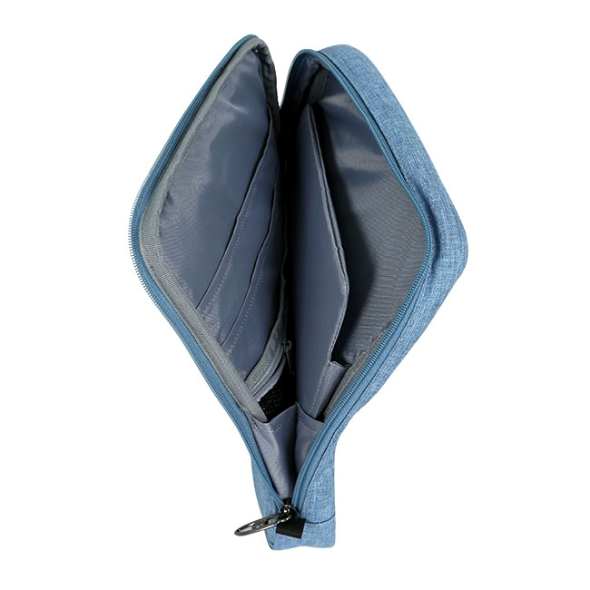 Túi đeo chéo Simplecarry LC Ipad có ngăn chính có nhiều ngăn nhỏ để các đồ phụ kiện cực kỳ tiện dụng