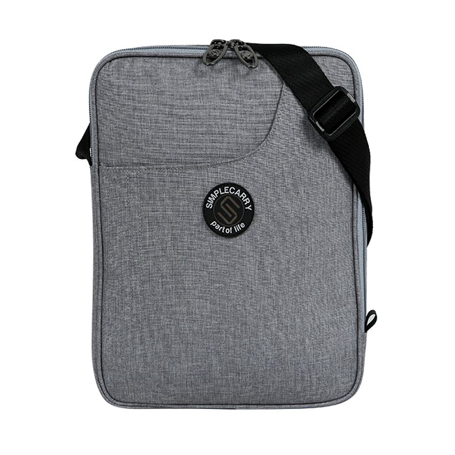 Túi đeo chéo Simplecarry LC Ipad - Grey trọng lượng nhẹ, bền bỉ