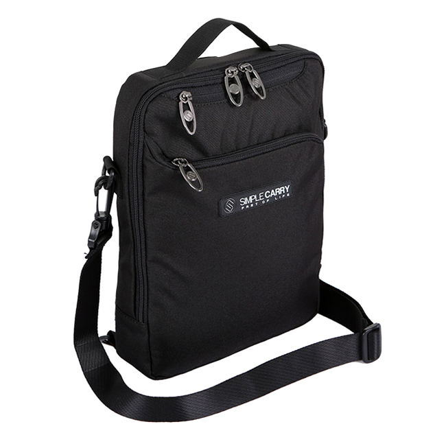 Túi Simplecarry LC Ipad4 - Black có dây đeo chắc chắn, có thể tháo rời và điều chỉnh độ dài linh hoạt