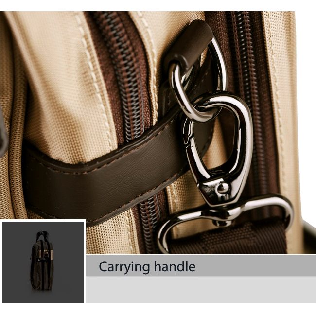 Túi xách Tresette TR-5C13 có quai đeo vai kết nối với thân túi qua móc kim loại rất chắc chắn