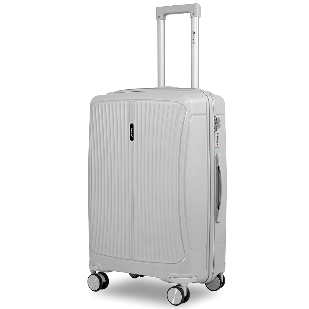 Vali Ecoway E731 chất liệu nhựa dẻo 100% PP siêu bền bỉ, chống va đập, không lo nứt vỡ