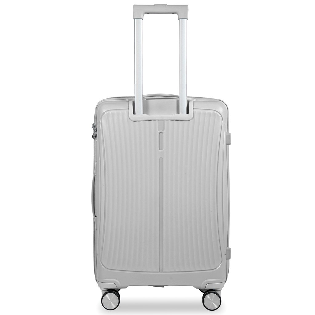 Vali kéo Ecoway E731 size 24 inch màu xám bạc, trẻ trung, thanh lịch