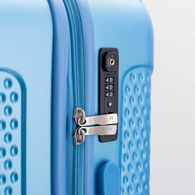 Vali Epoch 8686 24 inch (M) - Blue có khóa số TSA cao cấp, chuẩn an ninh hàng không quốc tế