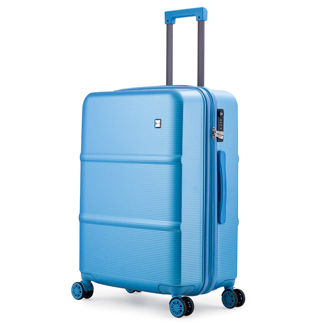 Vali kéo du lịch Epoch 9033 24 inch (M) - Blue kiểu dáng đẹp, màu xanh tươi sáng, nổi bật