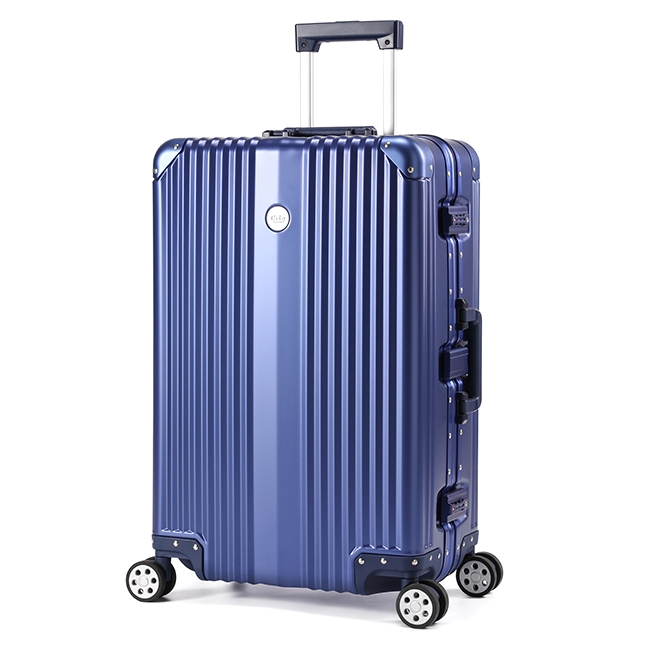 Vali cao cấp Goby London GB-1810 màu xanh, size 24 inch