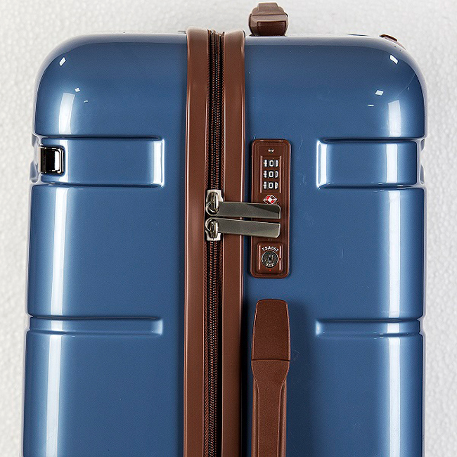 Vali Meganine 9081 20 inch (S) - Blue có trang bị khóa số TSA cao cấp