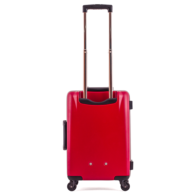 Vali Prince 53247 18 inch (S) - Red chất liệu nhựa ABS cao cấp, bề mặt nhám chống trầy xước