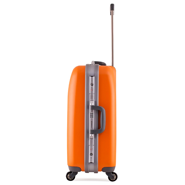 Vali Prince 76759 24 inch (M) - Orange khung nhôm siêu cứng, khóa số TSA