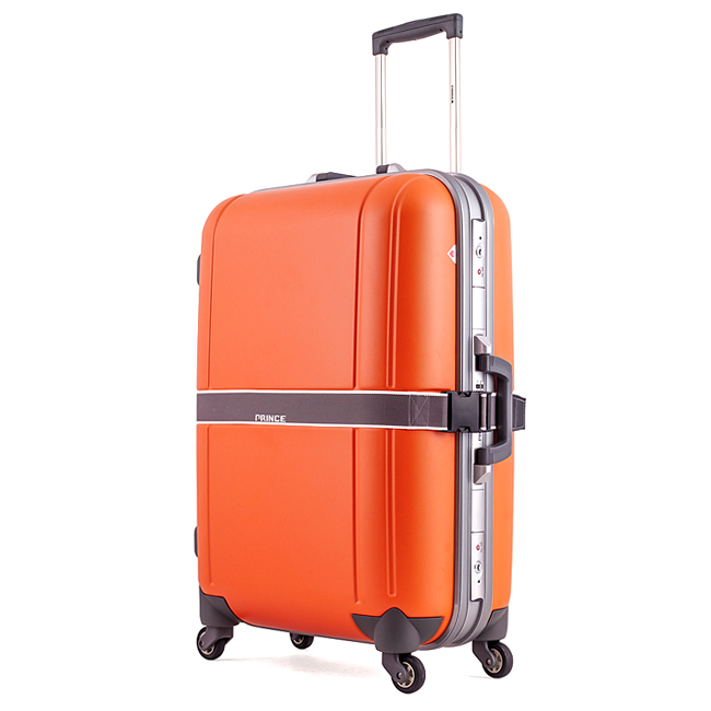 Vali Prince 94866 27 inch (L) - Orange kiểu dáng thiết kế đẹp, sang trọng, màu cam nổi bật
