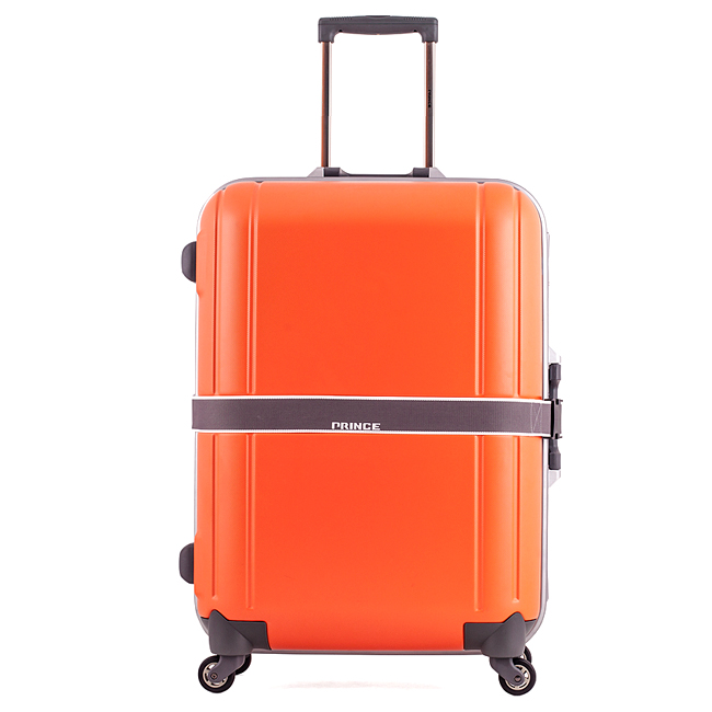 Vali Prince 94866 27 inch (L) - Orange chất liệu nhựa ABS cao cấp, dày dặn, cứng cáp