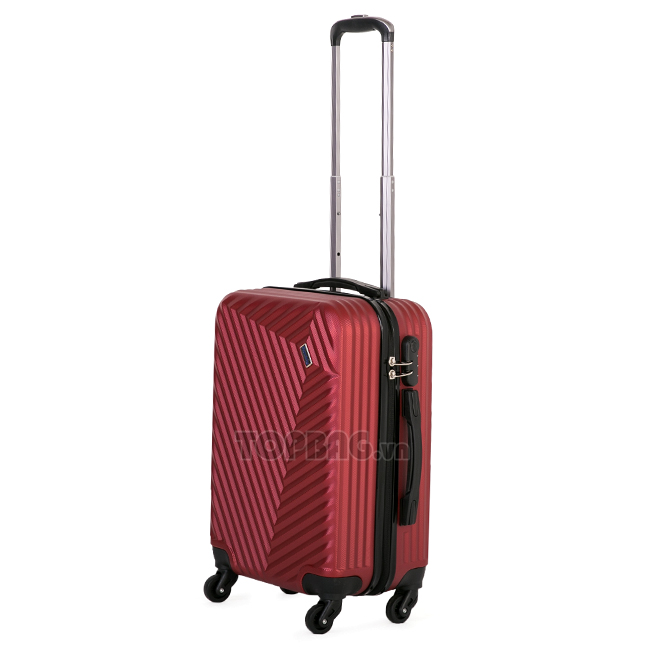 Vali Rockly 6319 20 inch (S) - Red thiết kế gọn gàng, màu đỏ đô cực đẹp