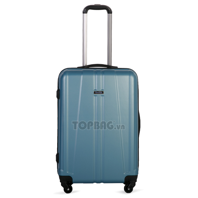 Vali du lịch Rockly 688 24 inch (M) - Sapphire chất liệu nhựa dẻo PC/ABS bền bỉ, chống xước
