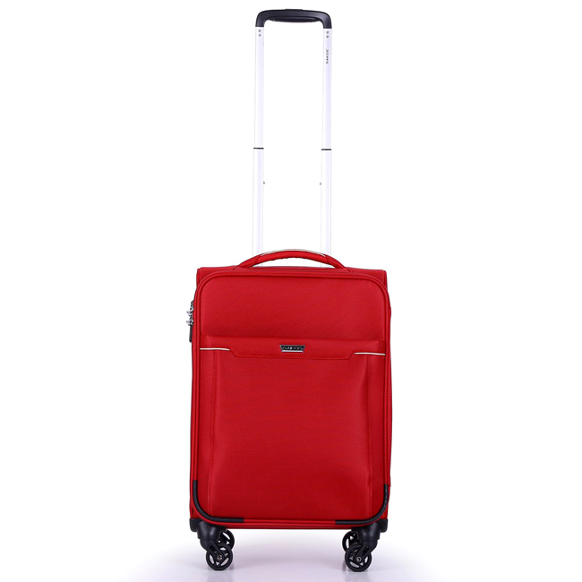 Vali du lịch Sakos Starline 5, kiểu dáng đẹp, màu đỏ thời trang, trẻ trung, nổi bật