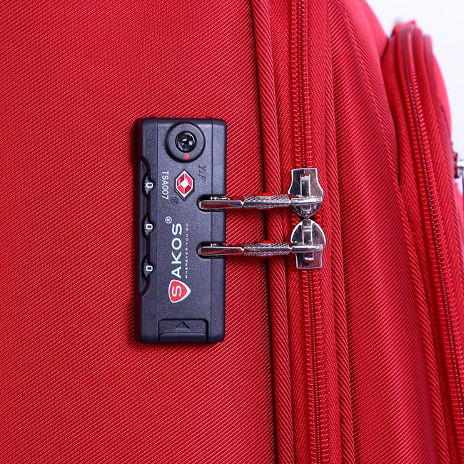 Khóa kéo Double Teeth Zipper kết hợp khóa số TSA cao cấp