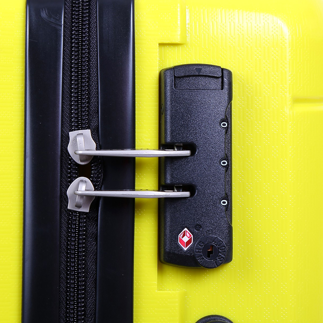 Vali Stargo Azura Z22 (S) - Yellow tích hợp khóa số TSA cao cấp, bảo mật tốt